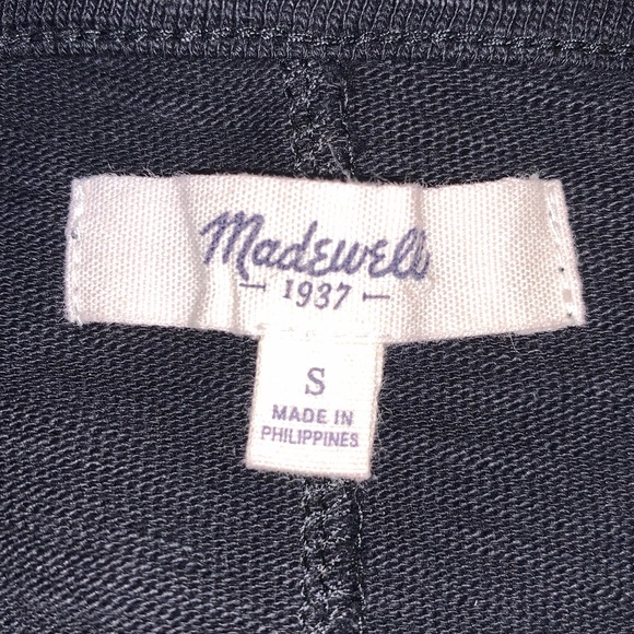 Madewell Raglan Tweed Front Wool Blend Sweater - Picture 10 of 11